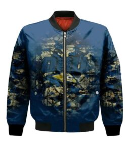 Oral Roberts Golden Eagles Bomber Jacket 3D Printed Camouflage Vintage - livanniespoon Store