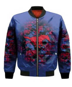 Smu Mustangs Bomber Jacket 3D Printed Camouflage Vintage - livanniespoon Store