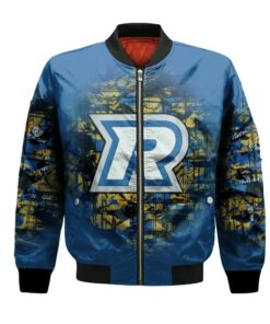 Ryerson Rams Bomber Jacket 3D Printed Camouflage Vintage - livanniespoon Store