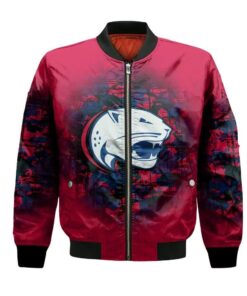 South Alabama Jaguars Bomber Jacket 3D Printed Camouflage Vintage - livanniespoon Store