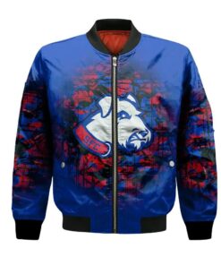 St. Francis Brooklyn Terriers Bomber Jacket 3D Printed Camouflage Vintage - livanniespoon Store