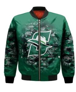 Stetson Hatters Bomber Jacket 3D Printed Camouflage Vintage - livanniespoon Store