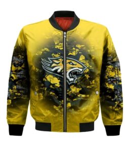 Towson Tigers Bomber Jacket 3D Printed Camouflage Vintage - livanniespoon Store