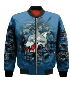 Sudbury Wolves Bomber Jacket 3D Printed Camouflage Vintage - livanniespoon Store