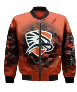 Utpb Falcons Bomber Jacket 3D Printed Camouflage Vintage - livanniespoon Store