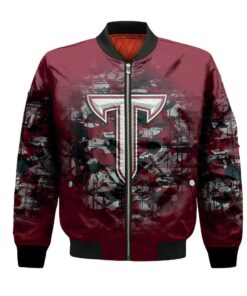 Troy Trojans Bomber Jacket 3D Printed Camouflage Vintage - livanniespoon Store