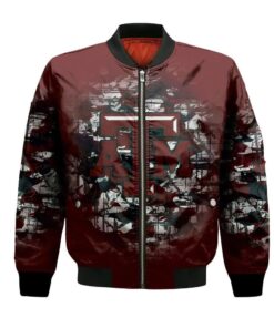 Texas A&M Aggies Bomber Jacket 3D Printed Camouflage Vintage - livanniespoon Store