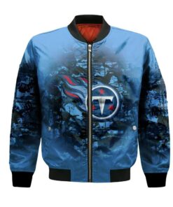 Tennessee Titans Bomber Jacket 3D Printed Camouflage Vintage - livanniespoon Store