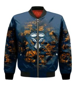 Ut Martin Skyhawks Bomber Jacket 3D Printed Camouflage Vintage - livanniespoon Store
