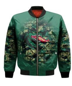 Uab Blazers Bomber Jacket 3D Printed Camouflage Vintage - livanniespoon Store