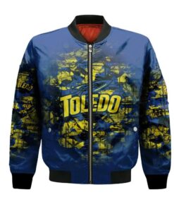 Toledo Rockets Bomber Jacket 3D Printed Camouflage Vintage - livanniespoon Store
