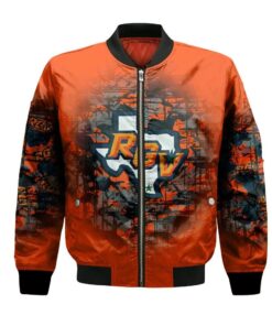 Texas-Rio Grande Valley Vaqueros Bomber Jacket 3D Printed Camouflage Vintage - livanniespoon Store