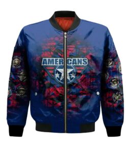 Tri-City Americans Bomber Jacket 3D Printed Camouflage Vintage - livanniespoon Store