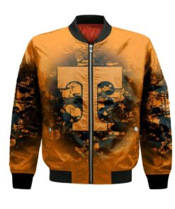 Tennessee Volunteers Bomber Jacket 3D Printed Camouflage Vintage - livanniespoon Store