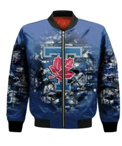 Toronto Varsity Blues Bomber Jacket 3D Printed Camouflage Vintage - livanniespoon Store