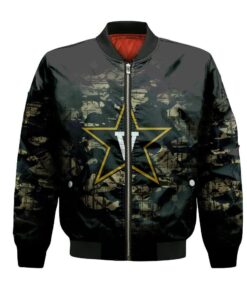 Vanderbilt Commodores Bomber Jacket 3D Printed Camouflage Vintage - livanniespoon Store