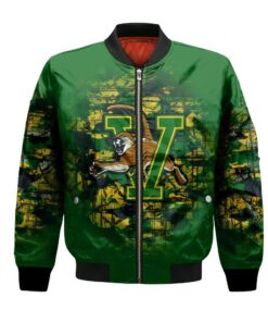 Vermont Catamounts Bomber Jacket 3D Printed Camouflage Vintage - livanniespoon Store