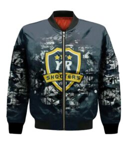 York Region Shooters Bomber Jacket 3D Printed Camouflage Vintage - livanniespoon Store