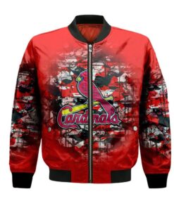 Yorkton Cardinals Bomber Jacket 3D Printed Camouflage Vintage - livanniespoon Store