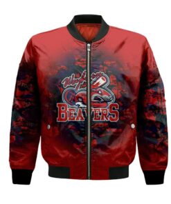 Weyburn Beavers Bomber Jacket 3D Printed Camouflage Vintage - livanniespoon Store