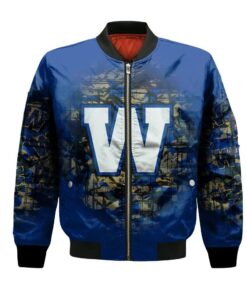Winnipeg Blue Bombers Bomber Jacket 3D Printed Camouflage Vintage - livanniespoon Store
