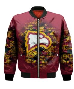 Winthrop Eagles Bomber Jacket 3D Printed Camouflage Vintage - livanniespoon Store