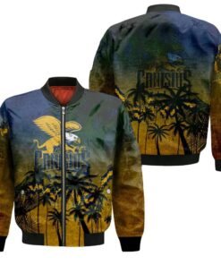 Canisius Golden Griffins Bomber Jacket 3D Printed Coconut Tree Tropical Grunge - livanniespoon Store