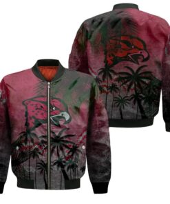 Maryland Eastern Shore Hawks Bomber Jacket 3D Printed Coconut Tree Tropical Grunge - livanniespoon Store