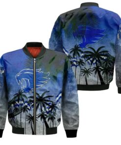 Kentucky Wildcats Bomber Jacket 3D Printed Coconut Tree Tropical Grunge - livanniespoon Store