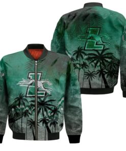 Loyola-Maryland Greyhounds Bomber Jacket 3D Printed Coconut Tree Tropical Grunge - livanniespoon Store