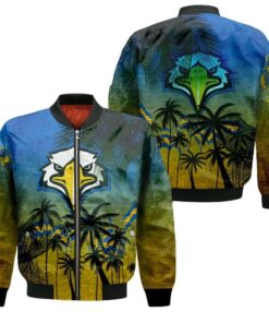 Morehead State Eagles Bomber Jacket 3D Printed Coconut Tree Tropical Grunge - livanniespoon Store