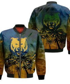 Northern Colorado Bears Bomber Jacket 3D Printed Coconut Tree Tropical Grunge - livanniespoon Store