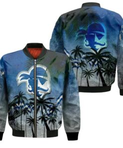 Seton Hall Pirates Bomber Jacket 3D Printed Coconut Tree Tropical Grunge - livanniespoon Store