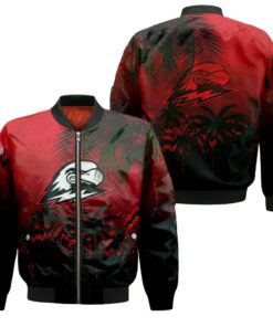 Southern Utah Thunderbirds Bomber Jacket 3D Printed Coconut Tree Tropical Grunge - livanniespoon Store