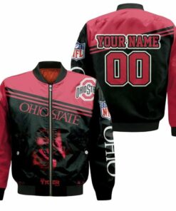 Ohio State Buckeyes Legendary Team 3D Customized Pattern Bomber Jacket - livanniespoon Store