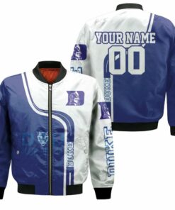 Duke Blue Devils Ncaa 3D Customized Pattern Bomber Jacket - livanniespoon Store