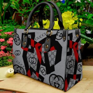 premium leather luxury handbag details