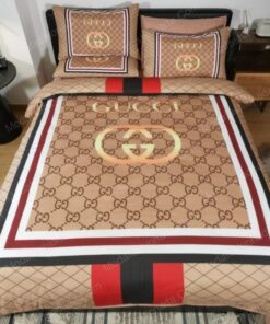 Luxury Gucci Logo Fashion Brands 26 Bedding Set -livanniespoon Store