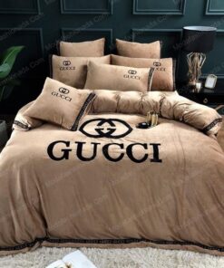 Luxury Gucci Logo Fashion Brands 31 Bedding Set -livanniespoon Store