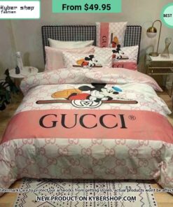 Mickey Mouse Gucci Bedding Set -livanniespoon Store