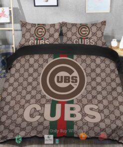 BEST Chicago Cubs Gucci Bedding Set -livanniespoon Store