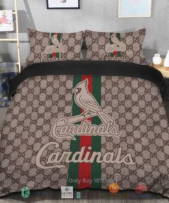 BEST St Louis Cardinals Gucci Bedding Set -livanniespoon Store