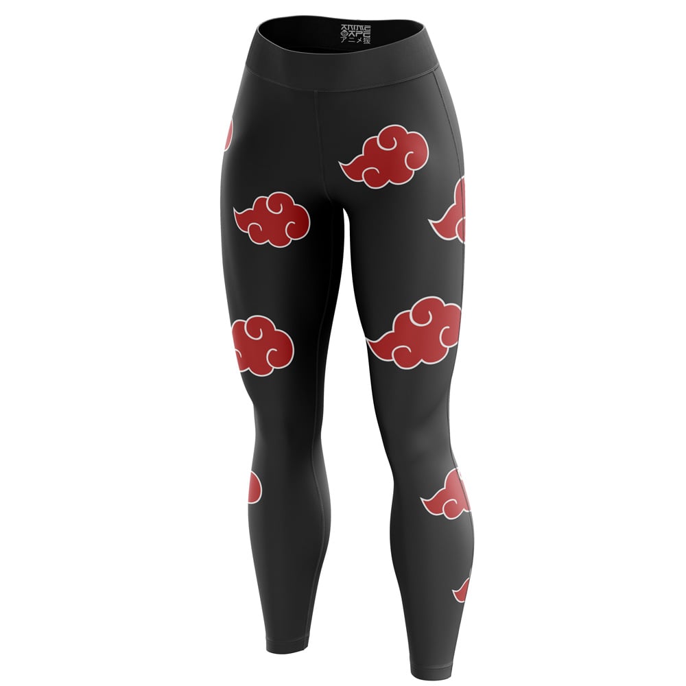 Naruto Akatsuki Custom Unisex Leggings Spats Training Tights - Image 2