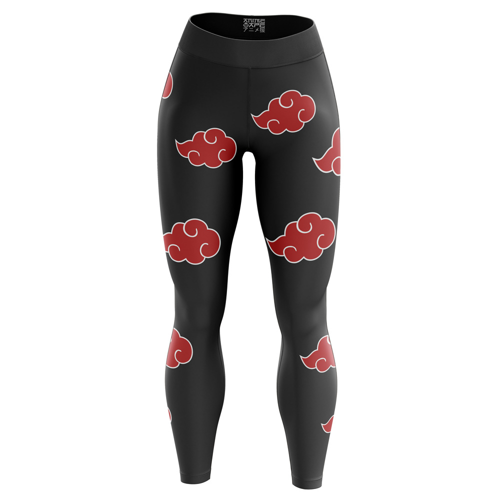 Naruto Akatsuki Custom Unisex Leggings Spats Training Tights