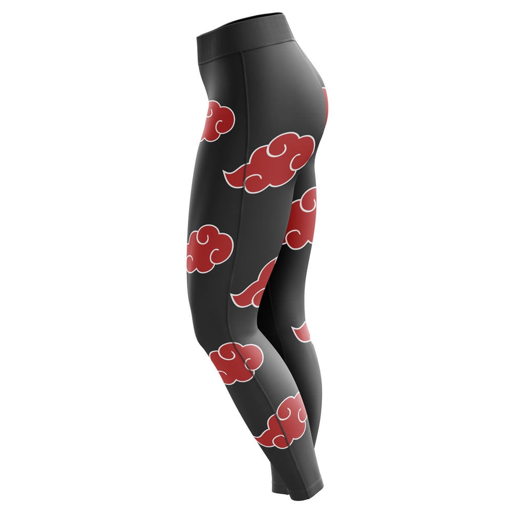 Naruto Akatsuki Custom Unisex Leggings Spats Training Tights - Image 7