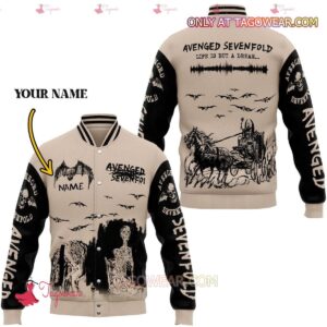 Avenged Sevenfold Life Is But A Dream Personalized Baseball Jacket - livanniestore Store