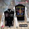 Avenged Sevenfold Skull Personalized Baseball Jacket - livanniestore Store