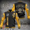 Boston Bruins Custom Baseball Jacket BB160124DHN7DKD - livanniestore Store