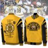 Boston Bruins Celebrating 100 Years Of Boston Bruins Hockey 3D Baseball Jacket BB190124LNQ10TTT - livanniestore Store
