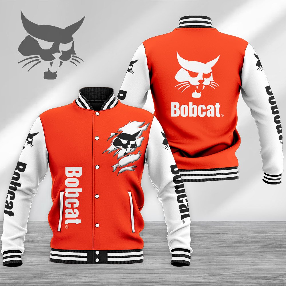 Tractor Bobcat Baseball Jacket BC171123LNQ5TTT - livanniestore Store